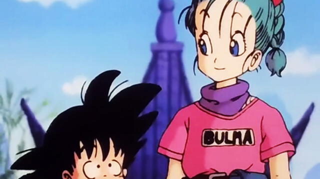 Bella y temperamental Bulma. En una escena, Gokú le tocó su parte íntima. Dicha imagen fue vetada.