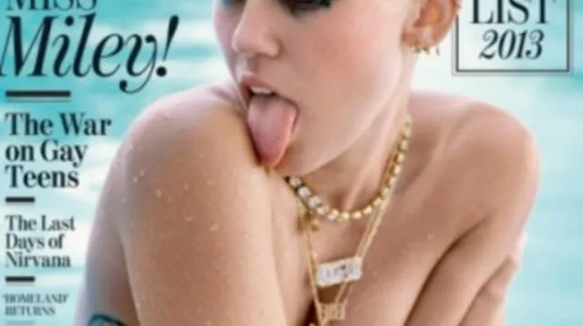 Miley Cyrus se desnuda para Rolling Stone.