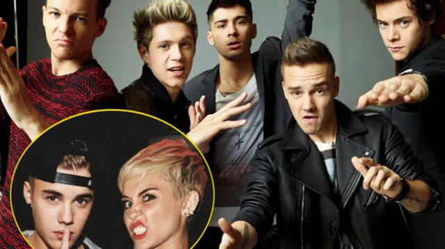One Direction se convierte en la banda más poderosa y destrona a Miley Cyrus y Justin Bieber