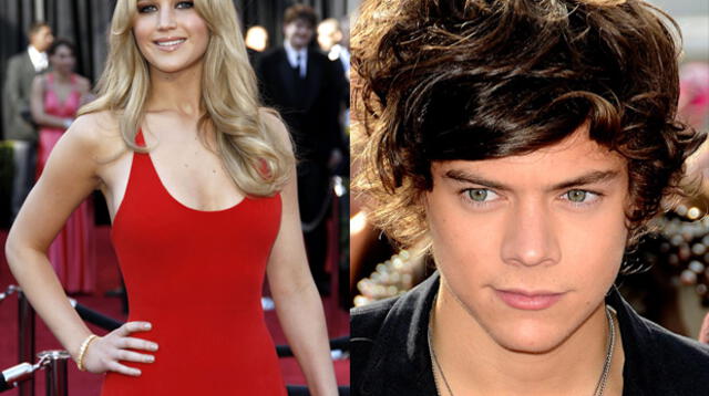 Harry Styles se confesó gran admirador de Jennifer Lawrence