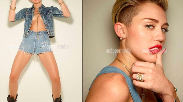 Miley Cyrus en Topless para revista You