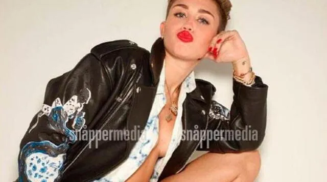 Miley Cyrus en Topless para revista You