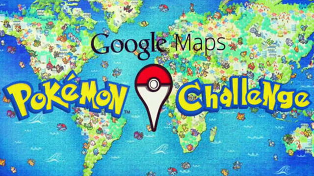 Google Maps lanza reto Pokémon