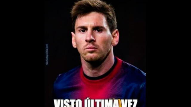Memes sobre la derrota del Barcelona ya circulan por las redes sociales.
