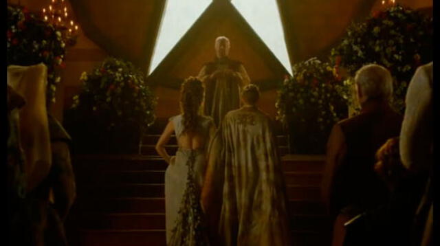 Joffrey Baratheon (Jack Gleeson) y Margaery Tyrell (Natalie Dormer)