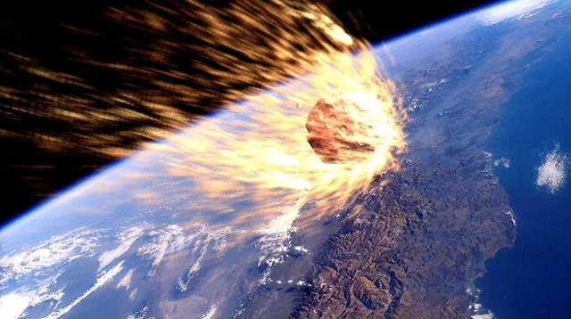 NASA muestra cómo un meteorito choca contra la atmósfera de la Tierra