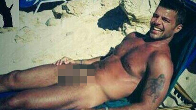 Esta es la supuesta foto de Ricky Martin que circula en redes sociales