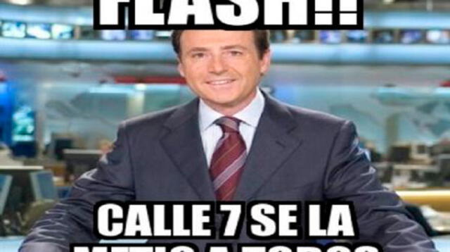 Memes sobre la cancelación de Calle 7.