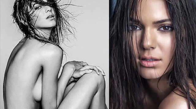 Kendall Jenner posó desnuda para el fotógrafo Russel James