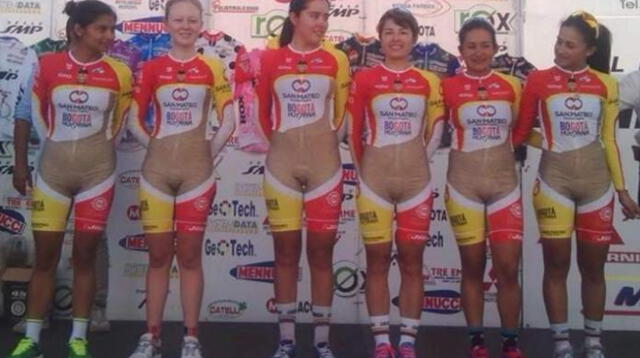 Diseño del uniforme del equipo femenino de Ciclismo de Colombia fue calificado de 'obsceno'