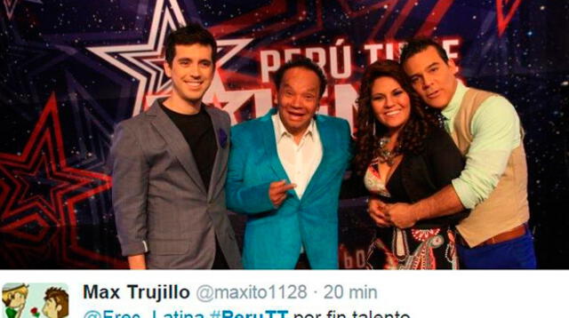 Perú tiene talento se volvió tendencia en el Twitter.