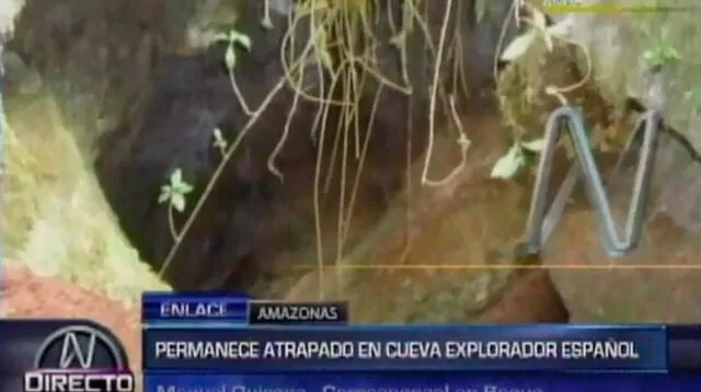 Explorador español sigue sin ser rescatado.