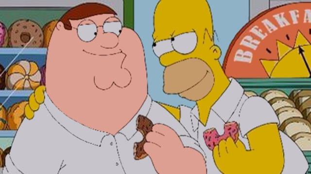 Los Simpson y Family Guy se unieron en episodio 'The Simpsons Guy'