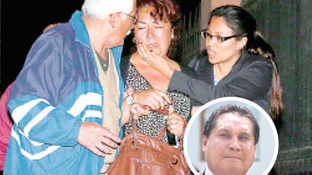 Erika Copara Osores, responsabilizó de muerte de su hija a Carlos Burgos.