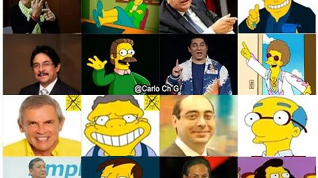 Los candidatos a la alcaldía de Lima según Los Simpson