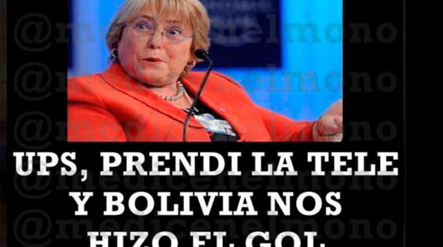 Memes Chile-Bolivia. 