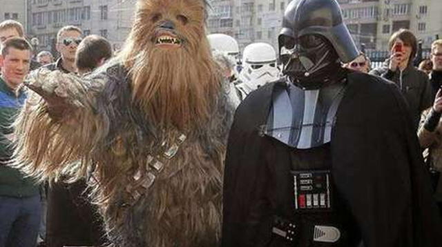 Darth Vader, Chewbacca y Yoda se lanzan como candidatos al Congreso de Ucrania