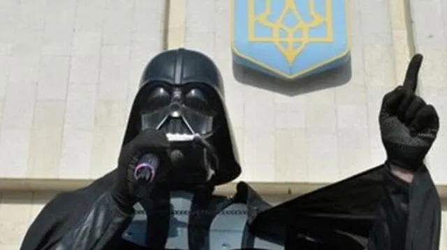 Darth Vader, Chewbacca y Yoda se lanzan como candidatos al Congreso de Ucrania