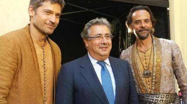 Aparecen primeras fotos del rodaje de Game Of Thrones en Sevilla, España.