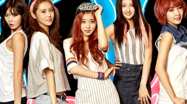 4Minute es un grupo femenino de Corea del Sur.