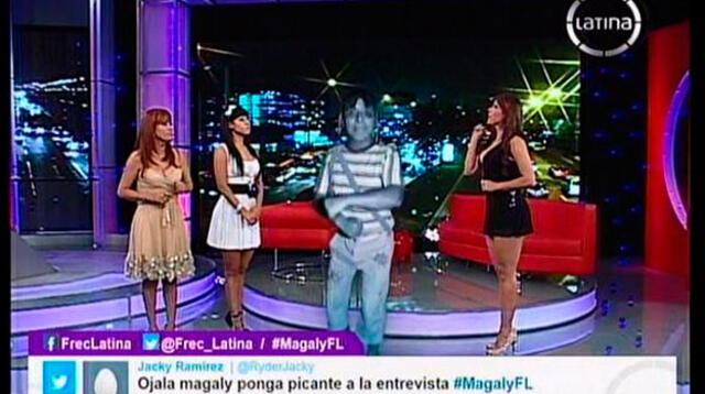 Magaly, Dorita y Lucecita.