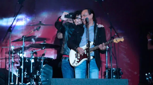 Noche emotiva para el querido cantante.