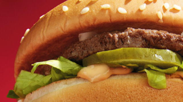 Interesante experimento revela la longevidad de varias hamburguesas como McDonald's