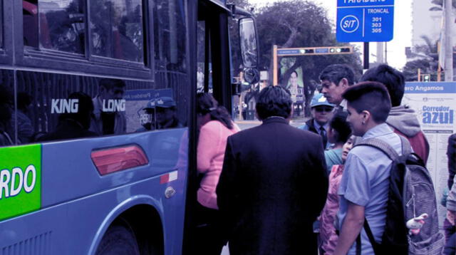 Este domingo 26 comenzará el cobro de pasajes en los buses azules del Corredor Vial
