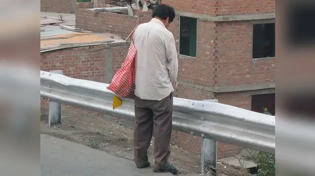 Municipio de Ate multará a quienes orinen en la calle (imagen referencial)