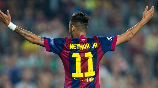 Neymar a los 3 minutos. 