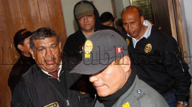 El look de Benedicto Jiménez al momento de su captura