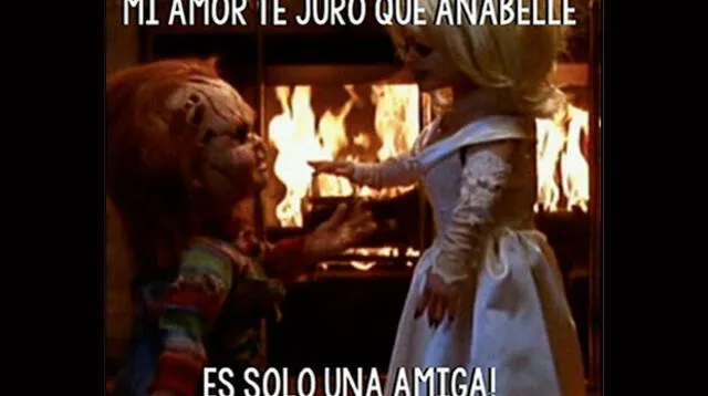 Los memes de Annabelle. 