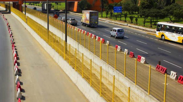 Las mallas de seguridad impedirán el cruce de la vía Evitamiento.