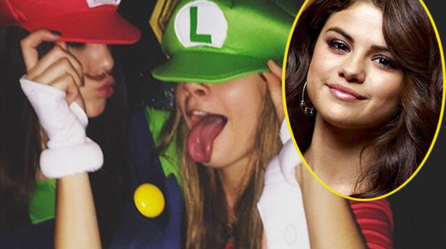 Cara Delevingne y Kendall Jenner disfrutaron juntas de una fiesta por Halloween