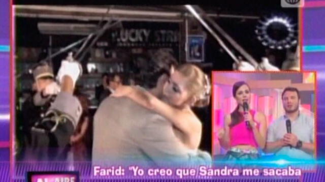 Farid dice que Sandra es su esposa aún. 