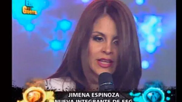 Jimena Espinoza.