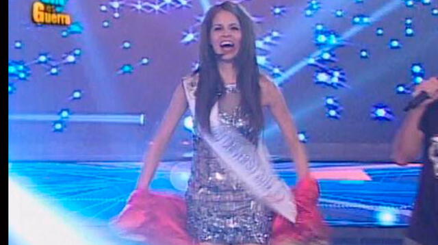 La polémica Miss Perú piensa que presenta al país dentro del reality. 