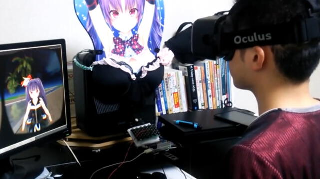Este simulador a base de Oculus Rift te 'enseña' la mejor forma de tocar los senos de una mujer