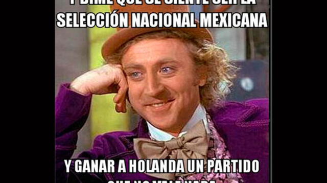 Memes de la revancha de México a Holanda. 