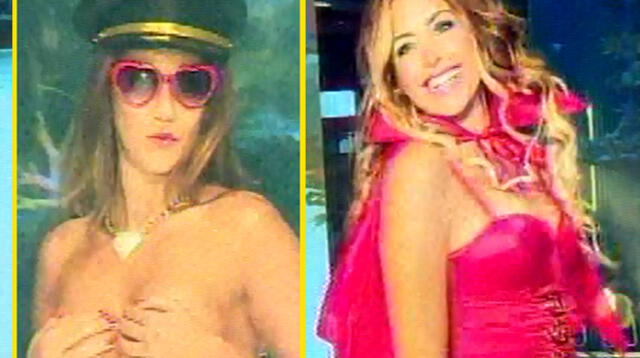 Tilsa Lozano desfiló en topless y opacó a Milett Figueroa
