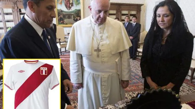 Papa Francisco recibió a Ollanta Humala en el Vaticano e intercambiaron regalos