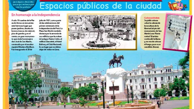 Plaza San Martín: espacios públicos de la ciudad.