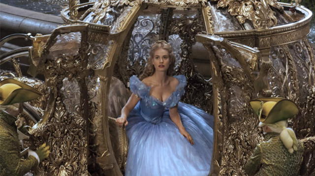 Lily James será 'Ella', mejor conocida como la Cenicienta.