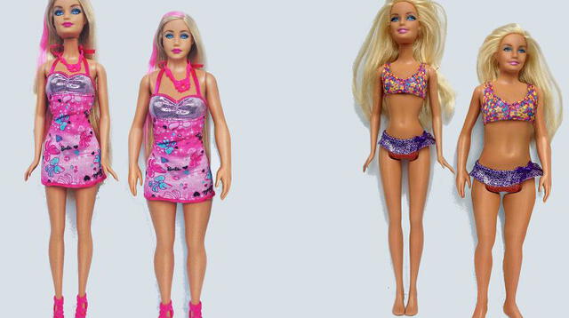 Diferencias entre Barbie y Lammily.