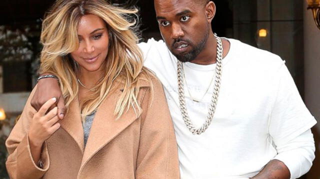 Kim Kardashian y Kanye West en crisis matrimonial.