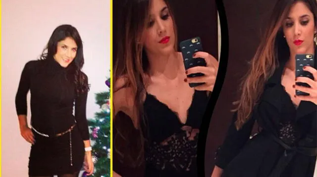 El antes y después de Daniela Ospina. 