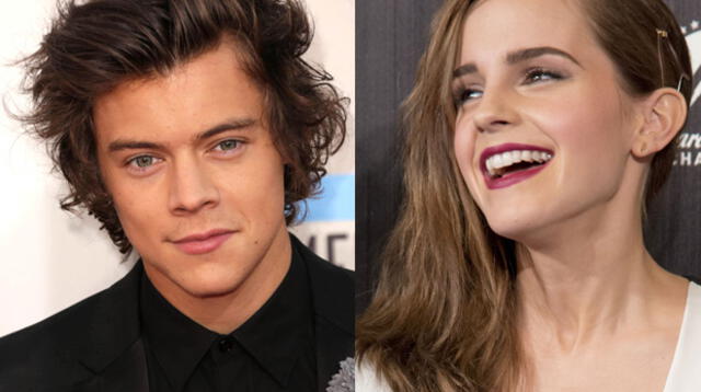 Harry Styles y Emma Watson estarían juntos según el imaginario de sus fans.