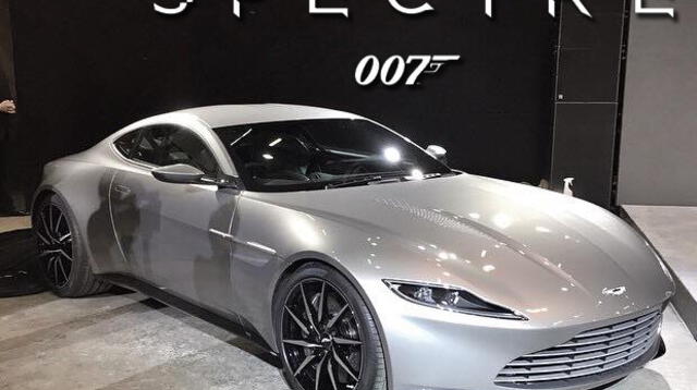 Aston Martin DB10: el automóvil de 'James Bond: Spectre'