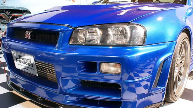 Ponen en subasta el Nissan Skyline GT-R que Paul Walker condujo en 'Rápidos y Furiosos 4'