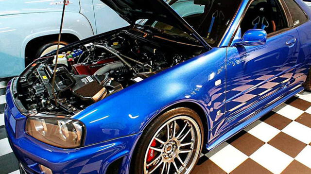 Ponen en subasta el Nissan Skyline GT-R que Paul Walker condujo en 'Rápidos y Furiosos 4'